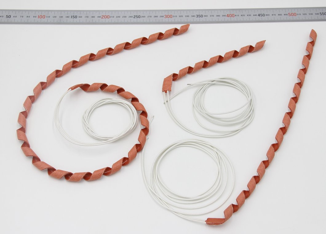 Spiral Wrap Pre-Formed Silicone Rubber Heaters Spiral Wrap Pre-Formed Silicone Rubber Heaters