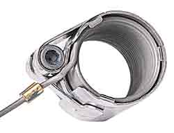 Axial Clamp/Cam Lock Mini Coil Heaters Axial Clamp/Cam Lock Mini Coil Heaters