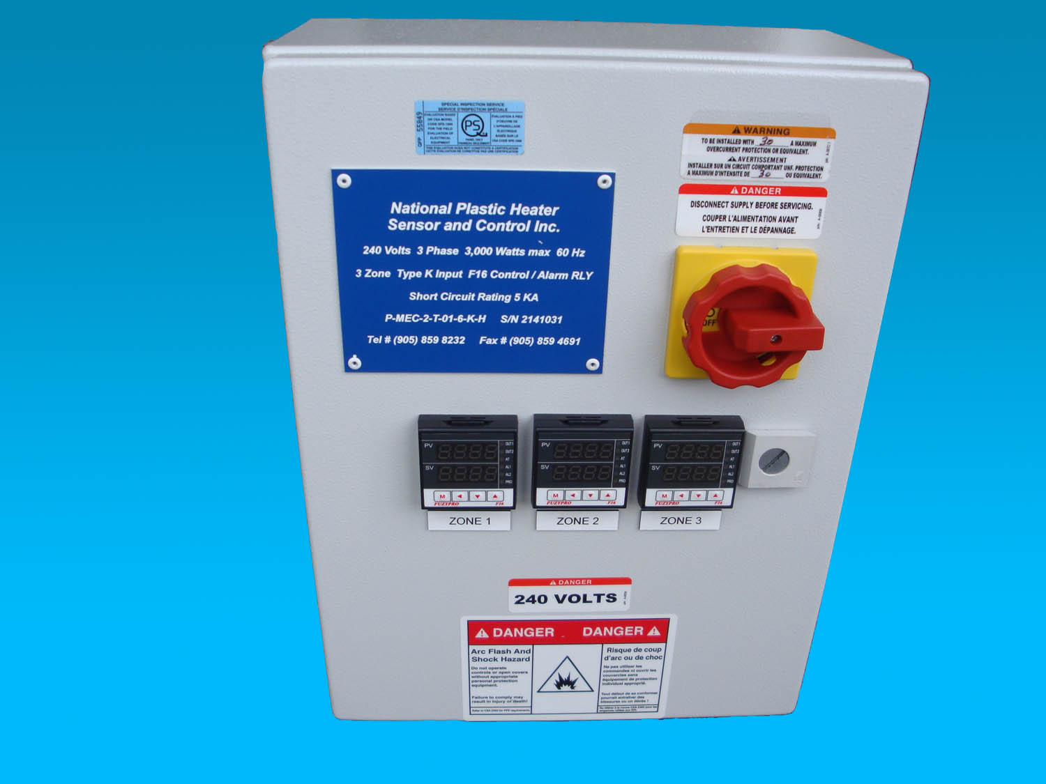 Temperature Control Power Panels Temperature Control Power Panels
