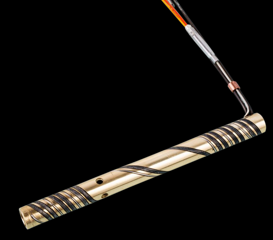 Distributed Wattage Custom Pressed in Brass Coil Heater with Thermocouple BB Distributed Wattage Custom Pressed in Brass Coil Heater with Thermocouple BB