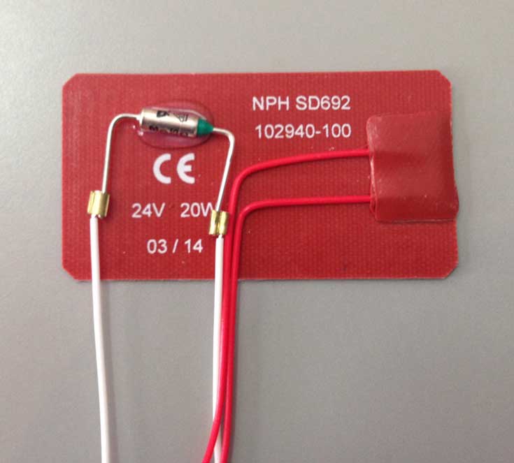 Medical Device Heater with Thermal Fuse Medical Device Heater with Thermal Fuse