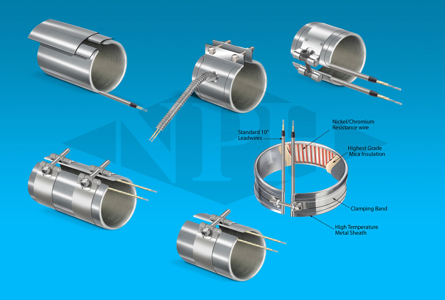 Custom Nozzle Band Heaters Metric & Imperial-Group Custom Nozzle Band Heaters Metric & Imperial-Group