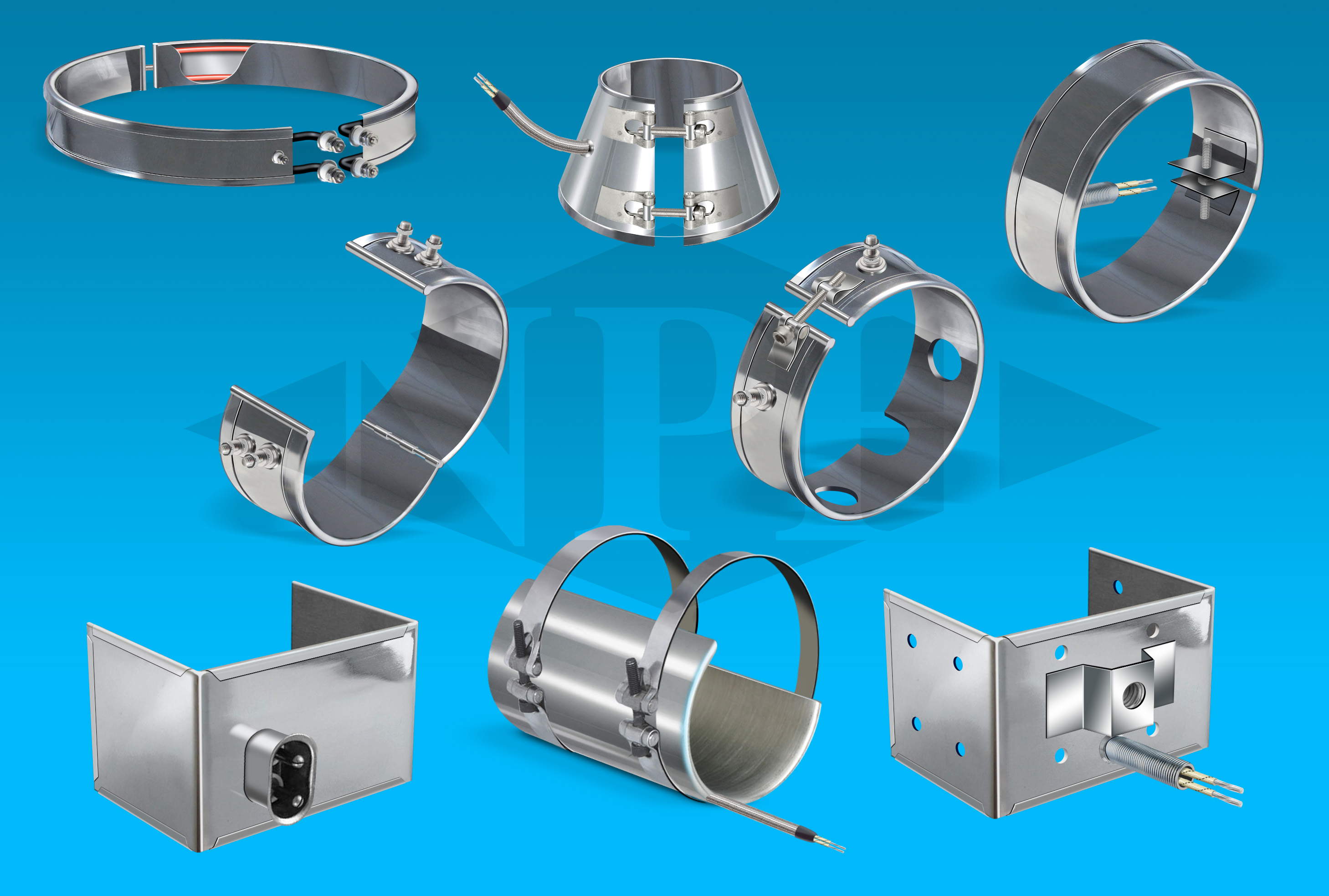 Custom Mica Band Heaters, Blow Molding Custom-Mica-Band-Heaters-Blow-Molding