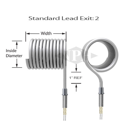 Coil Heaters Lead Exit Configurations - Standard Lead Exit: 2 Coil-Heaters-Lead-Exit-Configurations-Standard-Lead-Exit-2