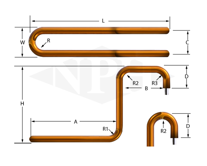 Tubular Heaters-Bend Formation #32 - Tubular Heaters-Bend Formation #32 -